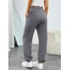 imageTrendy Queen Sweatpants Women Baggy Joggers with Pockets Lounge Comfy Barrel Pants Teens Cute Y2K Sports Fall Clothes 2026Blackgrey