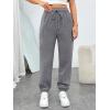 imageTrendy Queen Sweatpants Women Baggy Joggers with Pockets Lounge Comfy Barrel Pants Teens Cute Y2K Sports Fall Clothes 2026Blackgrey