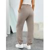 imageTrendy Queen Sweatpants Women Baggy Joggers with Pockets Lounge Comfy Barrel Pants Teens Cute Y2K Sports Fall Clothes 2026Coffeegrey