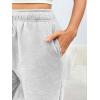 imageTrendy Queen Sweatpants Women Baggy Joggers with Pockets Lounge Comfy Barrel Pants Teens Cute Y2K Sports Fall Clothes 2026Grey