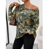 imageTrendy Queen Womens Off The Shoulder Tops Oversized Tshirts Long Sleeve 2026 Casual Basic TeesPrinted2