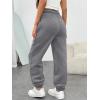 imageTrendy Queen Womens Sweatpants High Waisted Winter Baggy Lounge Pants Fall Active Fleece Comfy Joggers 2026Dark Grey