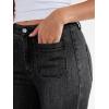 imageTrendy Queen Womens Wide Leg Jeans High Waisted Straight Leg Jeans Stretchy Baggy Denim PantsBlack
