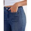 imageTrendy Queen Womens Wide Leg Jeans High Waisted Straight Leg Jeans Stretchy Baggy Denim PantsBlue