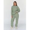 imageTrendy Queen Sweatsuits Women 2 Piece Outfit Two Piece Lounge Sets Hoodies and Sweatpants Fall Fashion Clothes 2026 TracksuitGreen