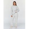 imageTrendy Queen Sweatsuits Women 2 Piece Outfit Two Piece Lounge Sets Hoodies and Sweatpants Fall Fashion Clothes 2026 TracksuitGrey