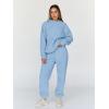 imageTrendy Queen Sweatsuits Women 2 Piece Outfit Two Piece Lounge Sets Hoodies and Sweatpants Fall Fashion Clothes 2026 TracksuitLightblue