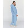 imageTrendy Queen Sweatsuits Women 2 Piece Outfit Two Piece Lounge Sets Hoodies and Sweatpants Fall Fashion Clothes 2026 TracksuitLightblue