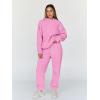 imageTrendy Queen Sweatsuits Women 2 Piece Outfit Two Piece Lounge Sets Hoodies and Sweatpants Fall Fashion Clothes 2026 TracksuitPink