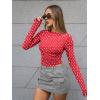 imageTrendy Queen Womens Boat Neck Tops Long Sleeve Shirts Casual Fitted Tee Shirts Solid Color Fall Basic Clothes 2026Love