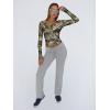 imageTrendy Queen Womens Long Sleeve Shirts Crop Tops Fall Fashion Solid Square Neck Going Out Basics Tees Y2k ClothesCamo