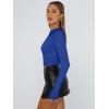 imageTrendy Queen Womens Long Sleeve T Shirts Fall Fashion 2026 Basic Crop Tops Going Out Outfits Y2k ClothesRoyal Blue