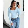 imageTrendy Queen Womens Long Sleeve Tops Going Out Top Trendy Cute Shirt Y2k Clothes Fashion Clothing Fall Outfits 2026Babyblue