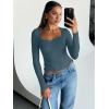 imageTrendy Queen Womens Long Sleeve Tops Going Out Top Trendy Cute Shirt Y2k Clothes Fashion Clothing Fall Outfits 2026Hazeblue
