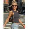 imageTrendy Queen Womens Sleeveless Tank Tops Workout 2026 Summer Clothes OutfitsGray