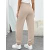 imageTrendy Queen Womens Sweatpants Athletic Joggers Baggy Pants Lounge Bottom 2026 Fall Fashion with PocketsBeige
