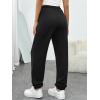 imageTrendy Queen Womens Sweatpants Athletic Joggers Baggy Pants Lounge Bottom 2026 Fall Fashion with PocketsBlack