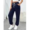 imageTrendy Queen Womens Sweatpants Athletic Joggers Baggy Pants Lounge Bottom 2026 Fall Fashion with PocketsNavy