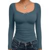 imageTrendy Queen Womens Long Sleeve Tops Going Out Top Trendy Cute Shirt Y2k Clothes Fashion Clothing Fall Outfits 2026Hazeblue