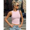 imageTrendy Queen Womens Double Lined Sleeveless Tank Tops Workout 2026 Summer ClothesPink