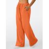 imageTrendy Queen Womens Wide Leg Sweatpants Baggy Drawstring Low Rise Lounge Pants 2026 Fall Joggers with PocketsOrange