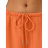 imageTrendy Queen Womens Wide Leg Sweatpants Baggy Drawstring Low Rise Lounge Pants 2026 Fall Joggers with PocketsOrange