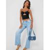 imageTrendy Queen Going Out Tops for Women Sexy Cute Y2K Camisole Spaghetti Strap Tank Clothes Summer Beach Vacation Outfits 2026Black