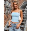 imageTrendy Queen Womens 3 Pack Strapless Bandeau Going Out Crop Tube TopsBlack white baby Blue