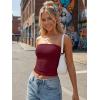 imageTrendy Queen Womens 3 Pack Strapless Bandeau Going Out Crop Tube TopsBlack white burgundy