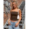 imageTrendy Queen Womens 3 Pack Strapless Bandeau Going Out Crop Tube TopsBlack white chocolate