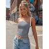 imageTrendy Queen Womens 3 Pack Strapless Bandeau Going Out Crop Tube TopsBlack white grey