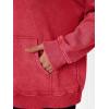 imageTrendy Queen Oversized Hoodies for Women Teen Girl Winter Sweatshirt Cute Acid Wash PulloverRed