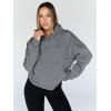 imageTrendy Queen Womens Sweatshirts Quarter Half Zip Pullover Hoodies Fall Fashion 2026 Winter Fleece Jackets SweatersDarkgrey