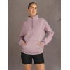 imageTrendy Queen Womens Sweatshirts Quarter Half Zip Pullover Hoodies Fall Fashion 2026 Winter Fleece Jackets SweatersDarkpink