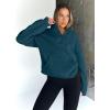 imageTrendy Queen Womens Sweatshirts Quarter Half Zip Pullover Hoodies Fall Fashion 2026 Winter Fleece Jackets SweatersNavy