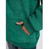 imageTrendy Queen Zip Up Hoodies for Women Oversized Acid Wash Sweatshirt Winter Fashion Jacket Cute Y2k Fall teen girls pulloverGreen