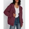 imageTrendy Queen Zip Up Hoodies for Women Oversized Acid Wash Sweatshirt Winter Fashion Jacket Cute Y2k Fall teen girls pulloverWinered