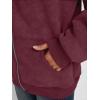 imageTrendy Queen Zip Up Hoodies for Women Oversized Acid Wash Sweatshirt Winter Fashion Jacket Cute Y2k Fall teen girls pulloverWinered