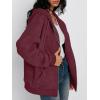 imageTrendy Queen Zip Up Hoodies for Women Oversized Acid Wash Sweatshirt Winter Fashion Jacket Cute Y2k Fall teen girls pulloverWinered