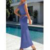 imageTrendy Queen Skirt Sets Women 2 Piece Going Out Dressy Outfits 2026 Summer Sexy Maxi Bodycon Dress Off The Shoulder Crop TopsDusty Blue