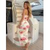 imageTrendy Queen Womens 2 Piece Skirt Sets Summer Outfits 2026 Going Out Bodycon Maxi Skirts Tube Tops Y2k Cute Vacation ClothesYellow Pink