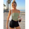 imageTrendy Queen Double Lined Tube Top for Women Backless Strapless Bandeau Bikini Cute Crop Tank for Teen Summer Going Out PartyGreen