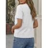 imageTrendy Queen Short Sleeve Cardigan Sweaters for Women Cropped Tops Summer 2026 Spring Outfits Cute Casual Y2k Fashion ClothesGrey