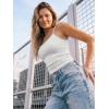 imageTrendy Queen Tank Tops Womens Camisole Sleeveless Square Neck Spaghetti Strap Adjustable Going Out Cami ShirtsOatmeal Grey