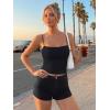 imageTrendy Queen Womens Double Lined Camisole Tank Tops  Adjustable Spaghetti Strap Sleeveless Top Basic Tank for LayeringBlack