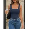 imageTrendy Queen Womens Double Lined Tank Tops Crop Summer Fashion Clothing 2026Navy Blue