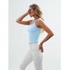 imageTrendy Queen Spaghetti Strap Crop Tank Tops for Women Cute Summer Camisoles for Teens Fitted Basic Layering Cami UndershirtsBabyblue