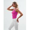 imageTrendy Queen Spaghetti Strap Crop Tank Tops for Women Cute Summer Camisoles for Teens Fitted Basic Layering Cami UndershirtsHotpink
