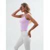 imageTrendy Queen Spaghetti Strap Crop Tank Tops for Women Cute Summer Camisoles for Teens Fitted Basic Layering Cami UndershirtsPurple