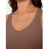 imageTrendy Queen Womens Tank Tops Double Lined Crop Sleeveless Going Out Camisole Summer Fashion Basic Soft Spring Clothes 2026Brown